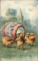 Easter Greeting Postcard