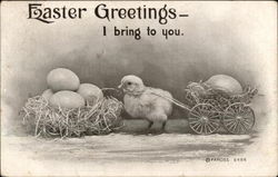 Easter Greetings I Bring to You Postcard