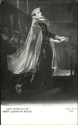 Last Moments of Mary, Queen of Scots Royalty Postcard Postcard