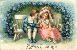 Love's Greeting Postcard