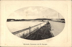 Causeway and St. Georges Bermuda Postcard Postcard