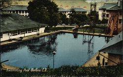 Swimming Pool Balboa, Panama Postcard Postcard