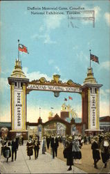 Canadian National Exhibition - Dufferin Memorial Gates Postcard