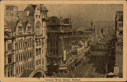 Central West Station Postcard