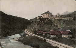 View of Sonnenburg Switzerland Postcard Postcard