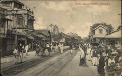 Main Street - Pettah Postcard