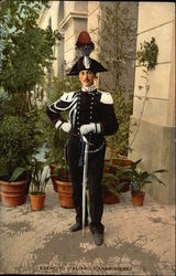 Italian Military Policeman Postcard