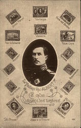 Albert I of Belgium Royalty Postcard Postcard