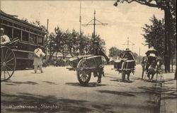 Wheelbarrows Postcard