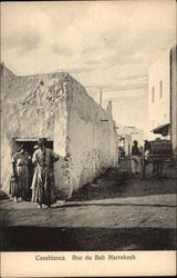 Rue du Bab Marrakesh Postcard