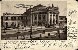 Hofburgtheater Vienna, Austria Postcard Postcard