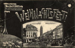 Weihnachtsfest! Gottingen, Germany Postcard Postcard