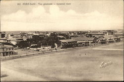 General View Port-Said, Egypt Africa Postcard Postcard