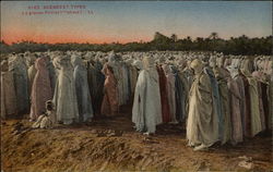 Arabs Praying Postcard