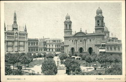 Plaza Constitucion Postcard