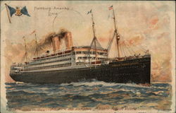 Hamburg-Amerika Linie Postcard