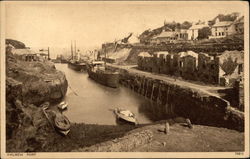 View of Port Postcard