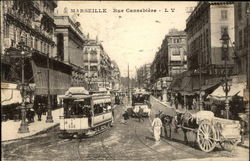 Rue Cannebiere Postcard