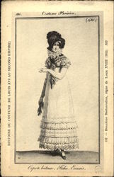 Histoire du Costume (De Louis XVI au Second Empire): Costume Parisiene Postcard