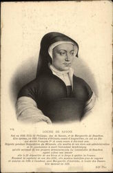 Louise de Savoie Postcard