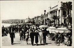 La Promenade et Palace de la Mediterranee Nice, France Postcard Postcard