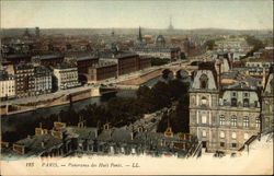 Panorama des Huit Ponts Postcard