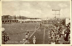 The Bathing Pool Postcard