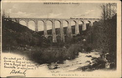 Viaduct - Brittany Postcard