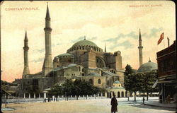 Mosquee St. Sophie Postcard