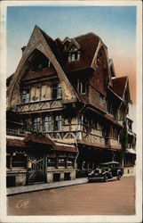 Vielle Maison Normande - La Rotisserie Etretat, France Postcard Postcard