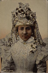 Malay Bride Malaysia Southeast Asia Postcard Postcard