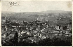 Kulmbach von der Plassenburg gesehen Germany Postcard Postcard