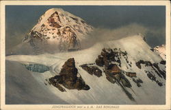 Jungfraujoch 3457 m o.M. Das Berghaus Germany Postcard Postcard