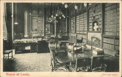 House of Lords - The Law Room London, England Postcard Postcard