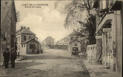 Camp de La Courtine - Entrance to Camp France Postcard Postcard