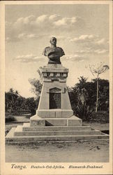 Bismarck-Denkmal Tanga, Tanzania Africa Postcard Postcard