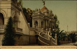 Cerro Santa Lucia VIII Postcard