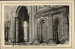 Allah Uddin Gate Delhi, India Postcard Postcard