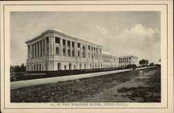 The Western Hotel Delhi, India Postcard Postcard