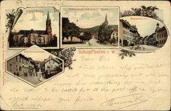 Greetings from Sehopfheim Postcard