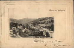 View of Town Postcard