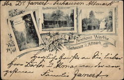 Gruss von Forsthaus Warthe Postcard