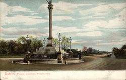 Phoenix Park - Phoenix Monument Dublin, Ireland Postcard Postcard