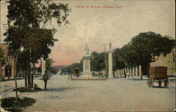 Carlos III Avenue Postcard