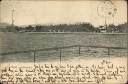 Entrance to Canal Suez, Egypt Africa Postcard Postcard