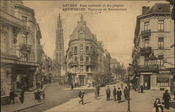 Nationale en Kammestraat Postcard