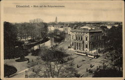 Blick auf die Hofgartenstrasse Dusseldorf, Germany Postcard Postcard