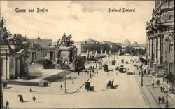 National-Denkmal Berlin, Germany Postcard Postcard