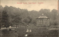 Endcliffe Woods - Band Stand Postcard