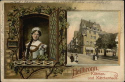 Katchen und Katchenhaus Postcard